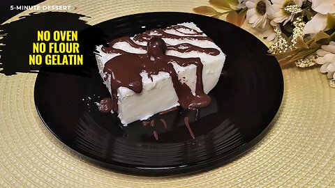 Quick Creamy Dessert 😋 | Made Only with Milk & Condensed Milk!