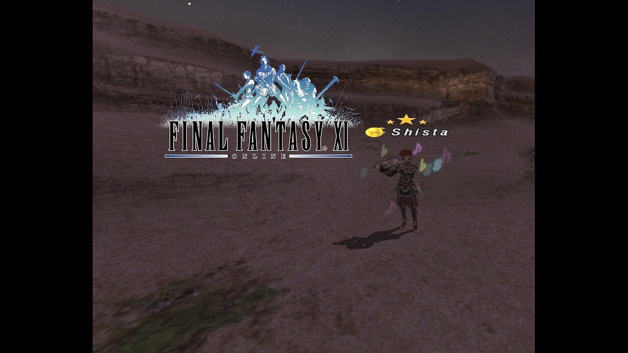 Final Fantasy XI - Quick run and My first stream with game