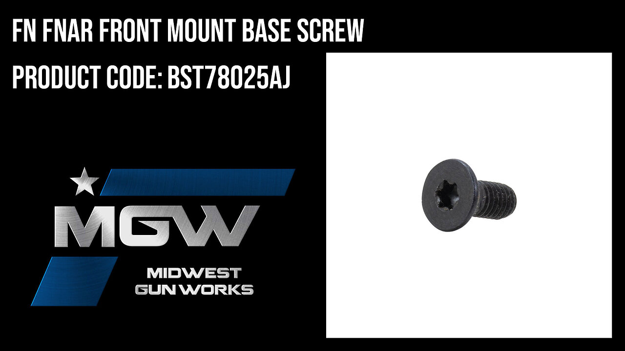 FN FNAR Front Mount Base Screw - BST78025AJ