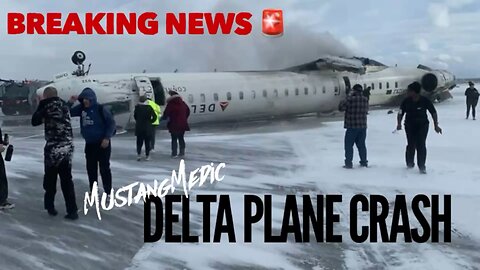 BREAKING NEWS 🚨 Delta plane crash: 😱✈️