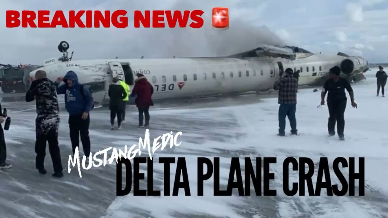 BREAKING NEWS 🚨 Delta plane crash: 😱✈️