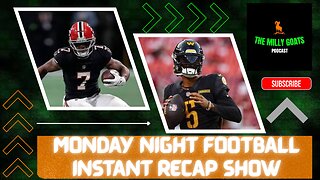 Falcons Down Bills, Commanders Battle Bears - MNF Instant Reaction