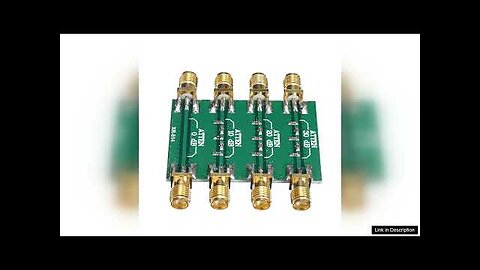 DC-4.0GHz Radio Frequency Fixed Attenuator RF Amplifier Module Review