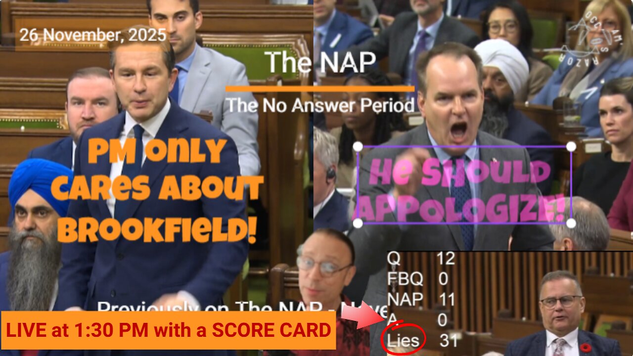 Question Period – November 26, 2025 – The NAP