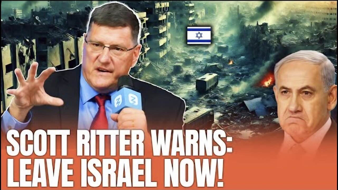 Scott Ritter WARNS of Devastating WAR with Iran Next Month; Ask People to Leave Israel Fast!