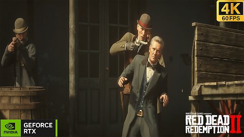 Lemoyne National Bank Robbery || Red Dead Redemption2 |4K 60 Fps