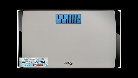 Eat Smart Precision 550 Pound Extra-High Capacity Digital Bathroom Scale for Body Review