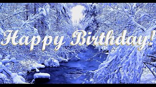 Happy Birthday 3D - Happy Birthday - Happy Birthday To You - Happy Birthday Song Video Card