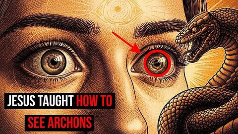 Jesus Taught How To See Archons With YOUR Eyes - They Fear This More Than Anything