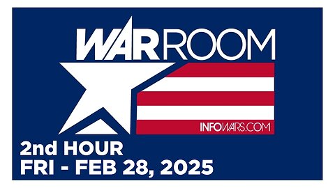 WAR ROOM [2 of 3] Friday 2/28/25 • VET & FREED J6er JOE BIGGS, News, Reports & Analysis • Infowars