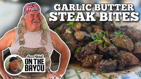 Bruce's Garlic Butter Steak Bites on the Blackstone Griddle
