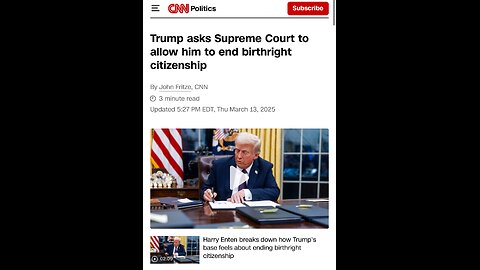 END BIRTHRIGHTS CITIZENSHIP‼ THOUGHTS COMMENTS⁉