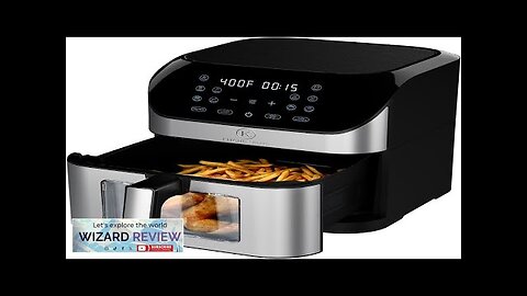 Air Fryer 8 Qt Large Size With Clear Window 8 Presets 3 Review