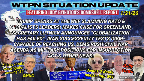 WTPN ~ Judy Byington ~ Situation Update ~ 1-20-26 ~ Trump Return ~ Restored Republic via a GCR