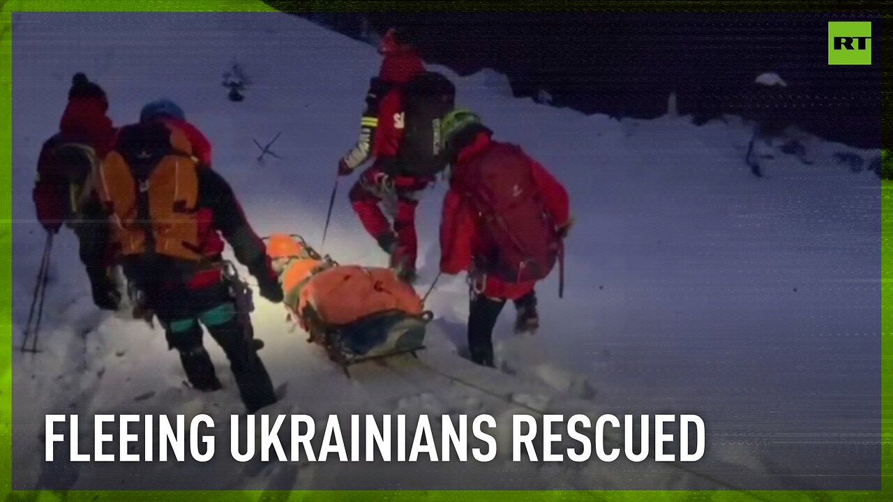 Ukrainian men fleeing draft rescued from Romanian mountains