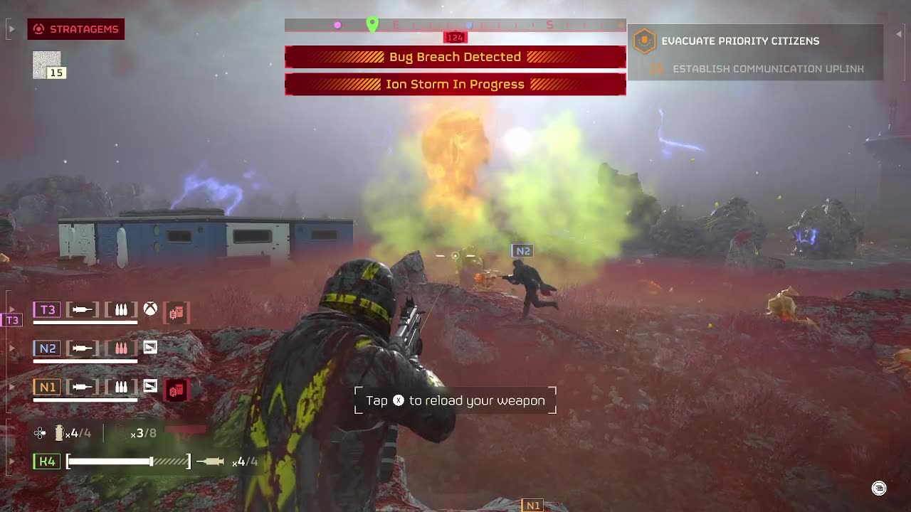 Little bit of Outer Worlds 2 then Helldivers 2.