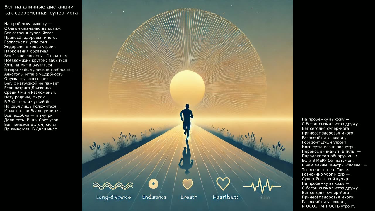 Бег на длинные дистанции как современная супер-йога