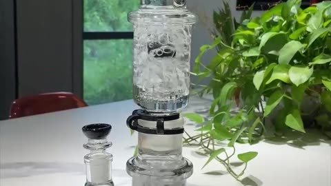 Phoenix Star Modular Double Perc Bong detachable into 3 parts 🔥 #420 #bongguy