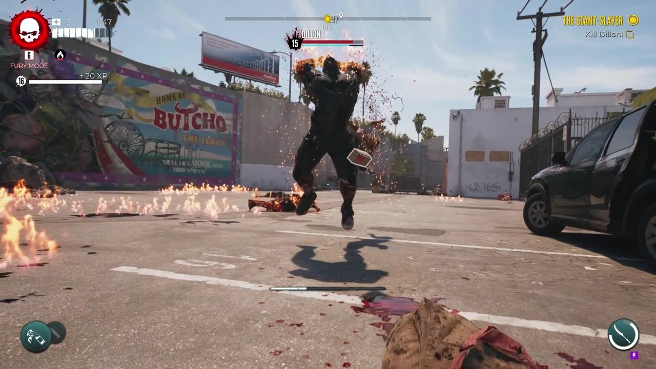 A fire proof Crusher, Wonderful ( Boss Fight - Dillon ).