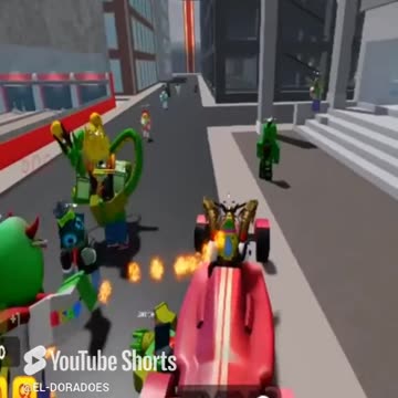 Road Kill Nation! ZOMBIES ARE ATTACKING RoDONALDS, ROBLOX