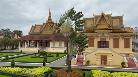 Royal Palace of Cambodia in Phnom Penh, Cambodia