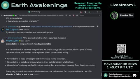 Earth Awakenings - Livestream 1 - #4135