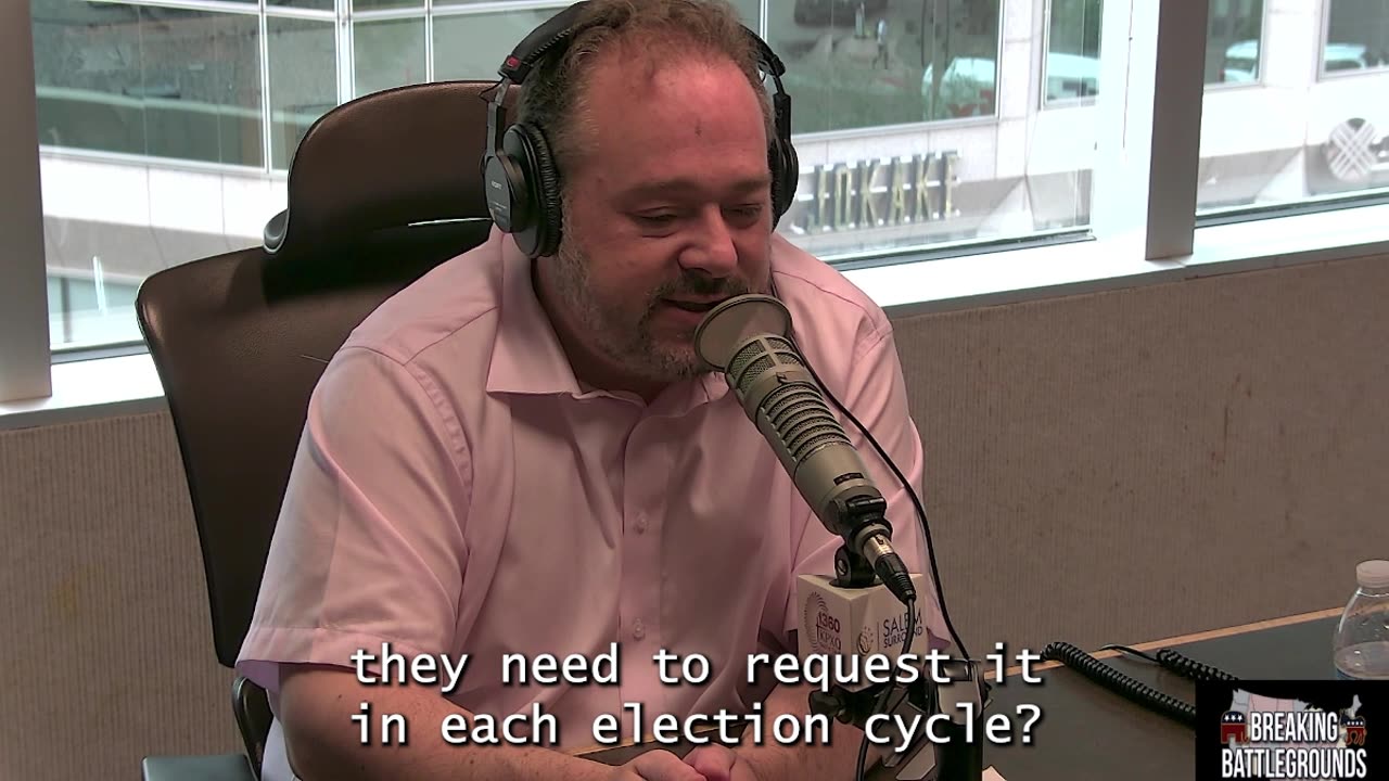 Do you have to request an early ballot in each election cycle?