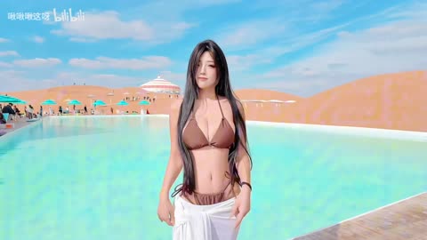 Lovely Gold Bikini Tempting Booty Dance | Daily Beauty EP 859