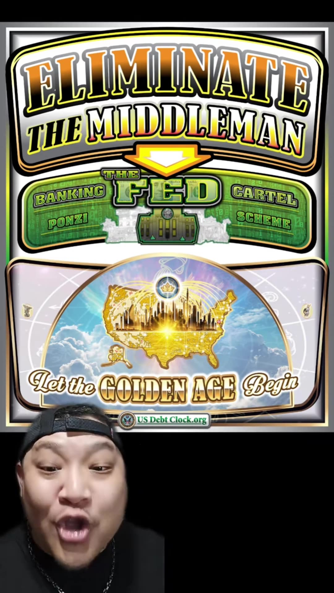 Eliminate the Middleman: The Message Hidden in the US Debt Clock