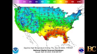 National Weather Forecast (November 20, 2025)