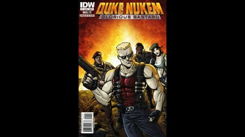 Duke Nukem Glorious Bastard IDW Issue 1 Comic Book Review