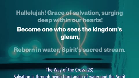[Born Again in Water and Spirit]