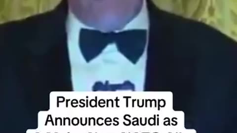 Saudi Arabia is now designated as a major non-NATO ally