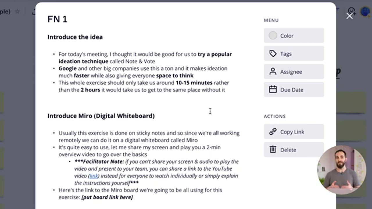 How To Facilitate Your First Workshop