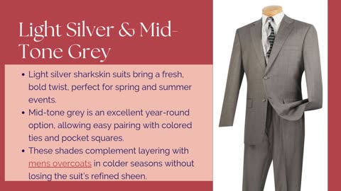 Top 7 Men’s Sharkskin Suit Colors & Styles