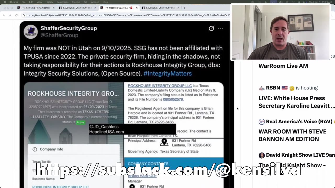 BEN SHAFFER-Civilian Sniper in Butler Grandstands-shares last name w_TPUSAs last Security Contractor