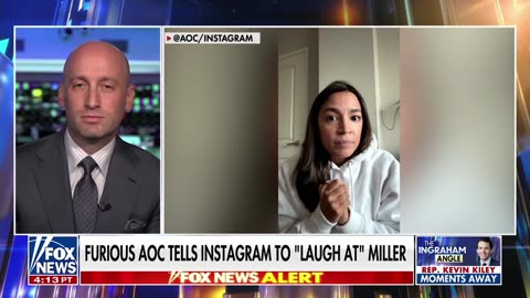 Watch Stephen Miller Laugh After AOC Tries To Ridicule His Height