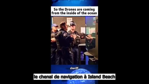 Plus d'informations sur les drones provenant des eaux sous-marines au large du New Jersey