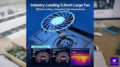 Llano RGB Laptop Cooling Pad