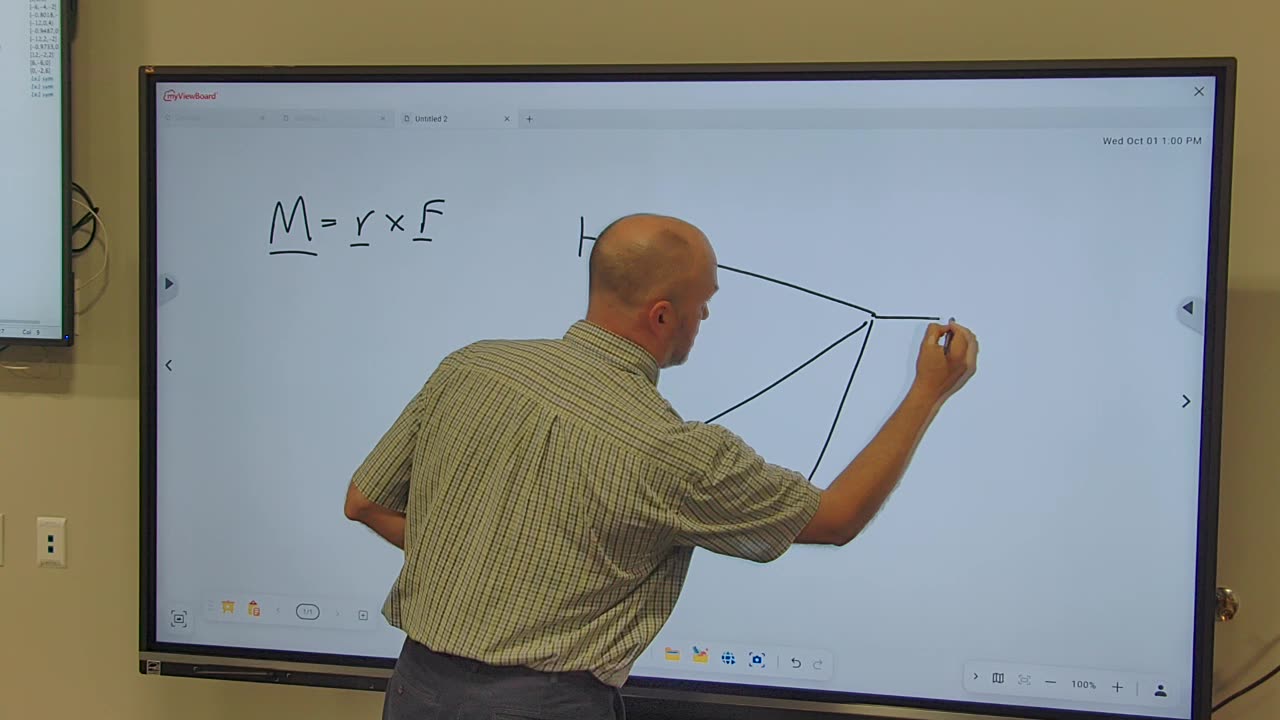 Statics: Moment Example #2