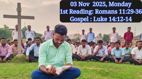 Catholic Daily Gospel and Reading in Hindi 03 November 2025 | Today's Bible Verse