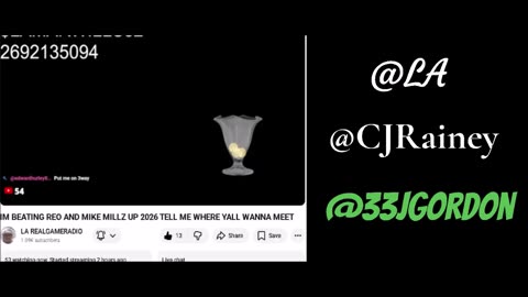 CJ Rainey calls LA show