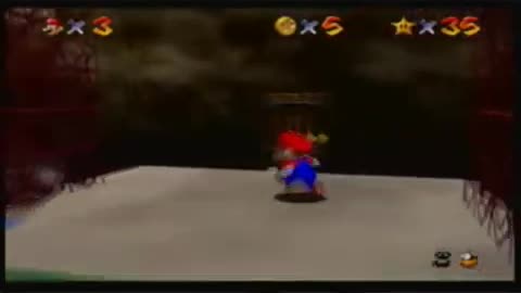 Super Mario 64 - Hazy Maze Cave - Metal Head Mario Can Move