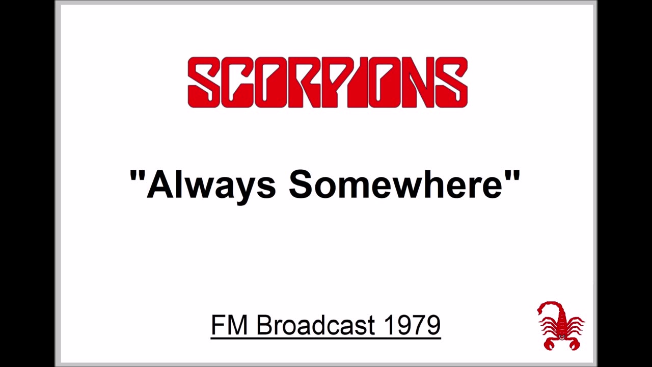 Scorpions - Always Somewhere (Live in Reading, England 1979) FM Broadcast