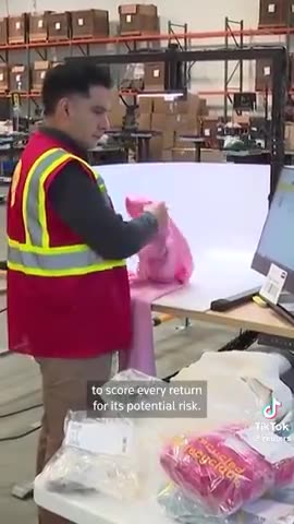 YOUR RETURNS ARE BEING PHOTOGRAPHED, SCORED & FLAGGED BY AI