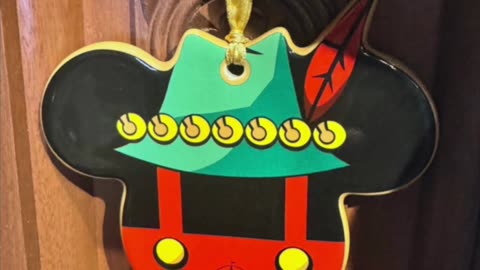 Disney Parks Germany Mickey Mouse Icon Disc Ornament #shorts