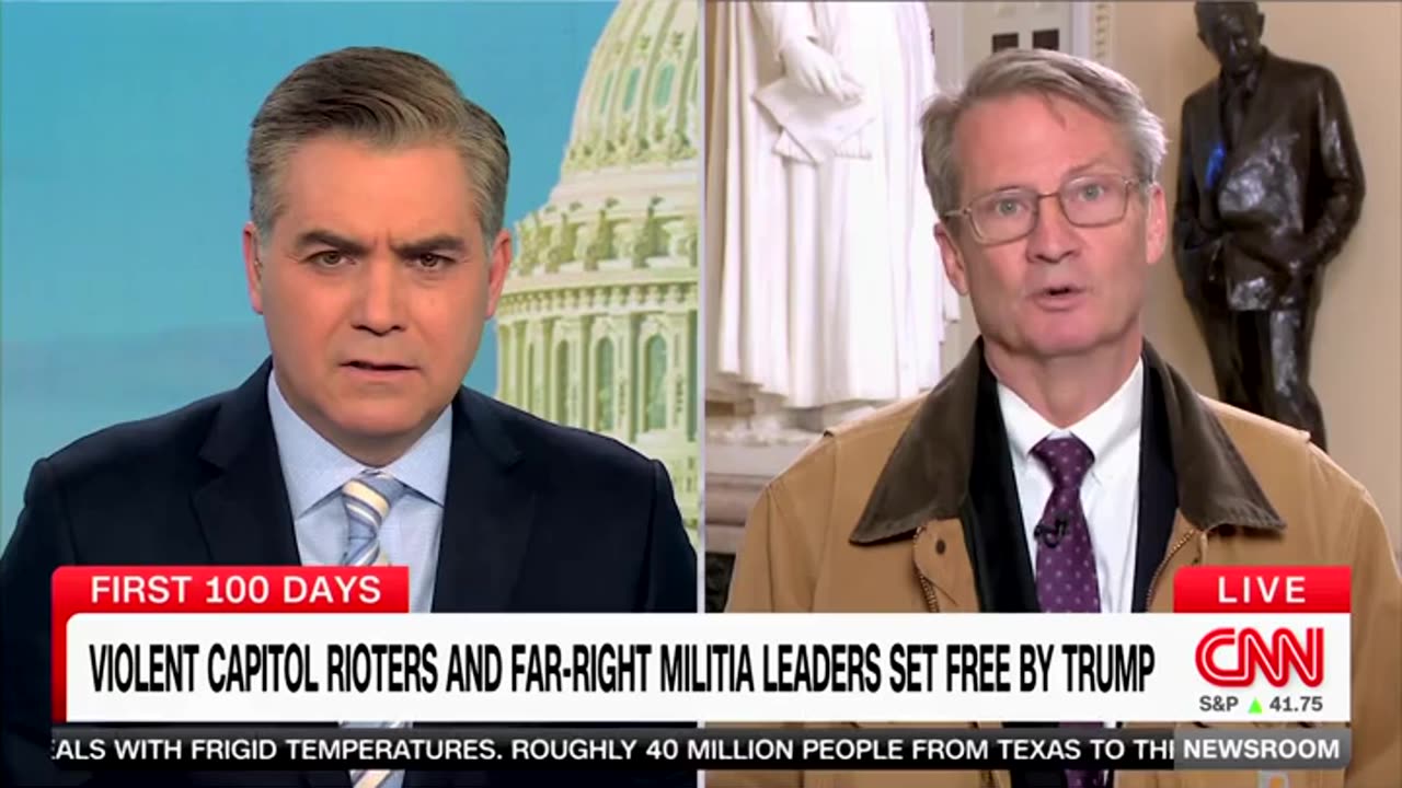 GOP Rep Fires Back At Jim Acosta After Endless Trump J6 Pardon Questions