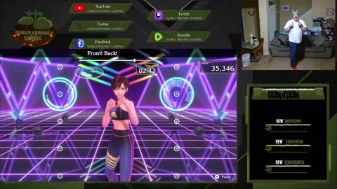 Fitness Boxing 3 Straight Combo 1