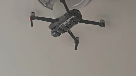 Bulb fixed by drone