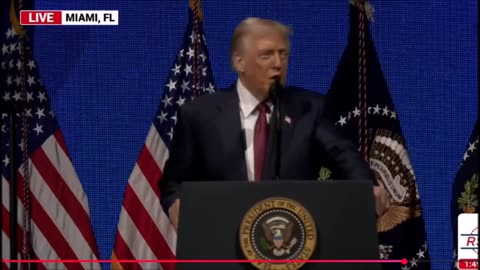 President Trump Delivers Remarks at the America Business Forum in Miami